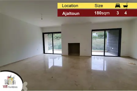 Ajaltoun 180m2 | Excellent New Flat | Prime Location | View |TO