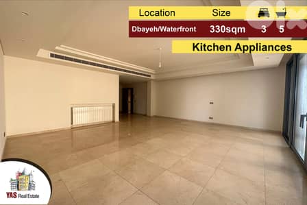 Dbayeh/Waterfront 330m2 |Brand New | High-End | Gated Community|MJ