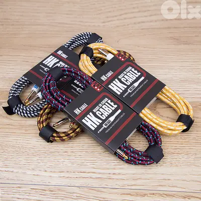 Musical instruments Jack Cable (for guitar, Keyboard, Orgue and more)