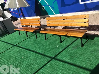 wood bench b1