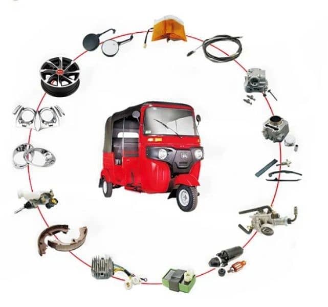 bajaj RE 200cc all original parts available 1