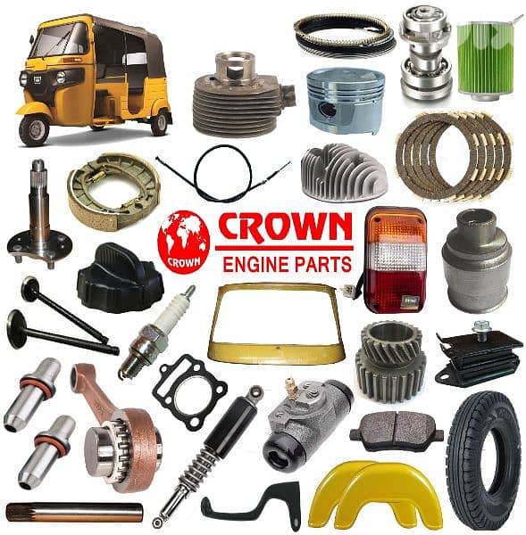 bajaj RE 200cc all original parts available 4