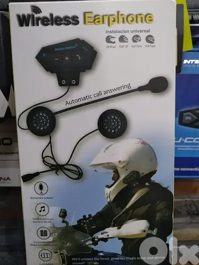 universal wireless earphone automatic call answering