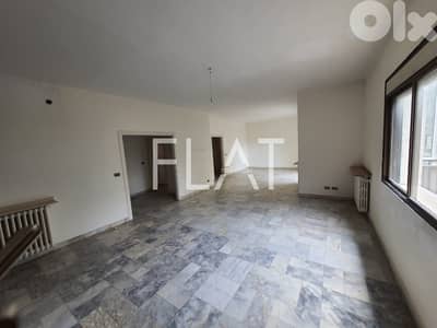 Apartment for Sale in Mansourieh | شقة للبيع في المنصورية