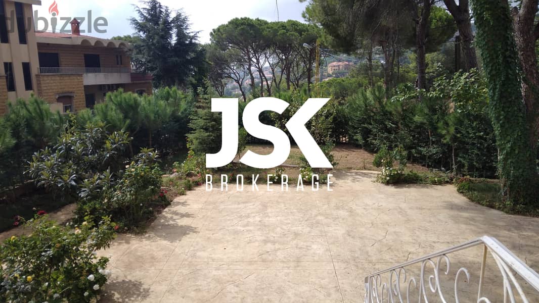 L13593- Villa On A Piece Of Land For Rent In Baabdat 0