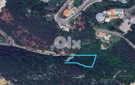 6600m2 land+open mountain/sea view for sale in Chnaniir -شننعير