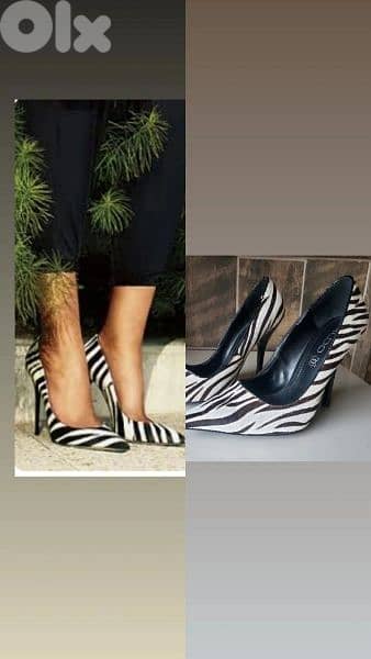 aldo shoes size 39 calf hair worn once 0