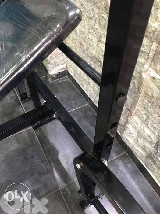 bench with axe and weight new 4