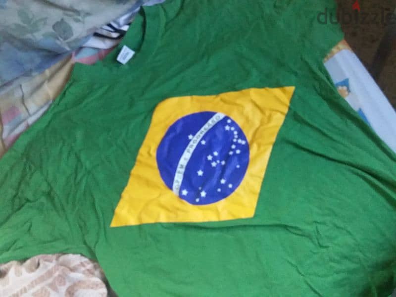 brazil t-shirt flag 0