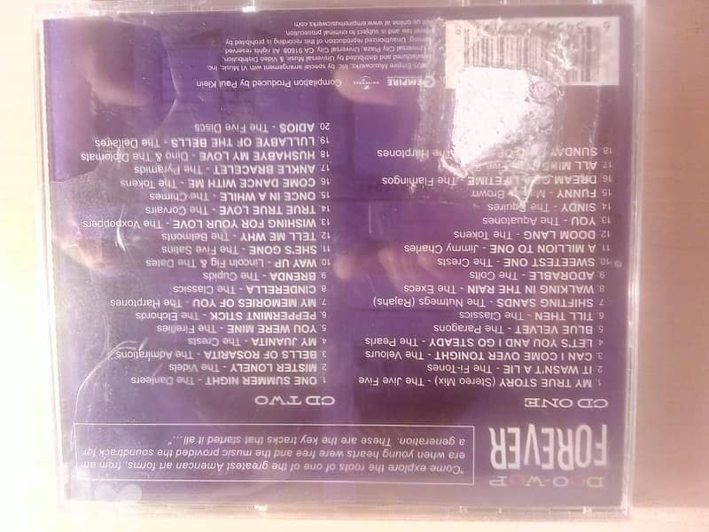 doo wop forever 38 all time favorites sealed cd 1