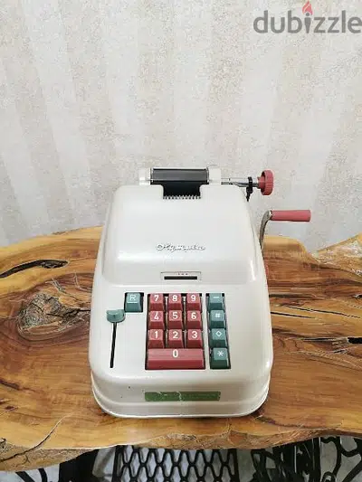 Vintage olympia calculator آلة حاسبة انتيك