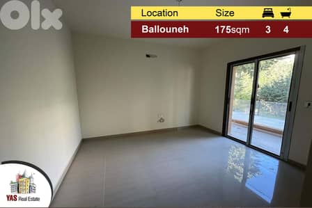 Ballouneh 175m2 | Brand New | Luxury | Open View |
