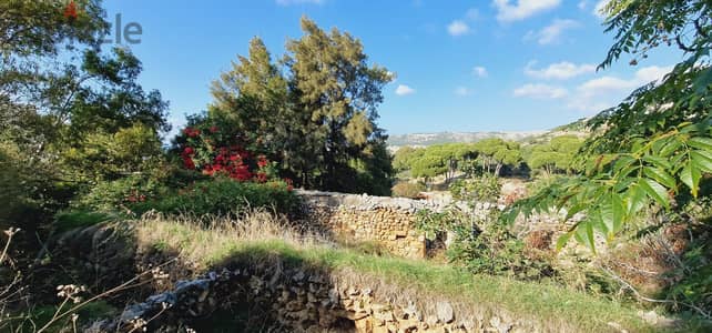 L13650-Land With Sea And Mountain View for Sale In Batroun