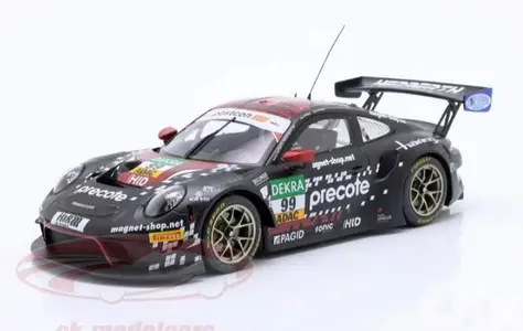 Porsche GT3 R 2021 diecast car model 1;18.