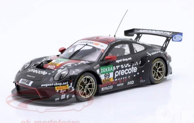Porsche GT3 R 2021 diecast car model 1;18. 0