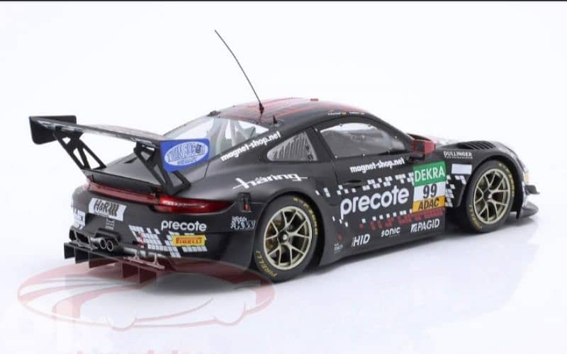 Porsche GT3 R 2021 diecast car model 1;18. 2