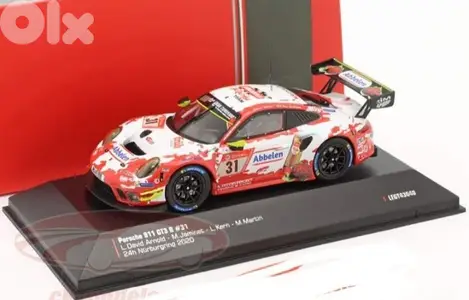 Porsche GT3 R 2020 diecast car model 1;43.
