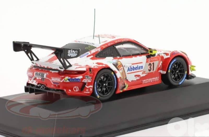 Porsche GT3 R 2020 diecast car model 1;43. 3