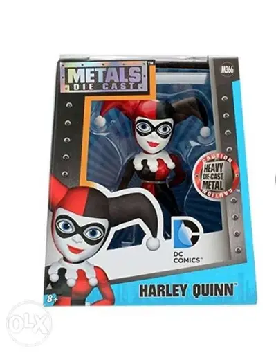 Harley Quinn diecast figure.
