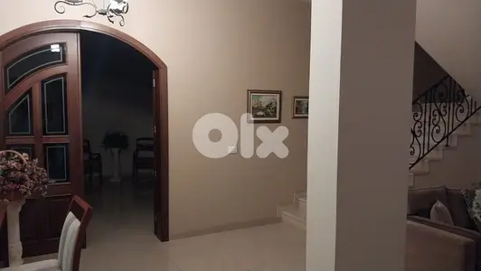 A 375 m2 duplex villa with a garden for sale in Chouf (near Damour)
