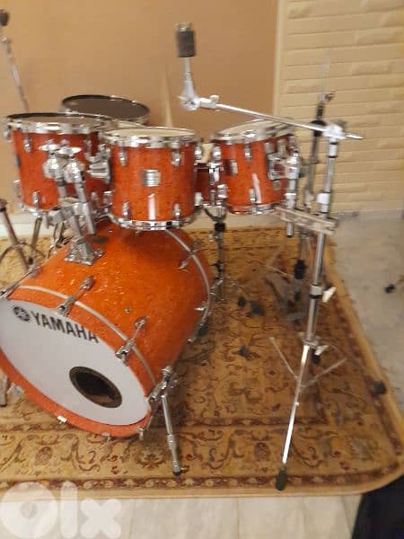 yamaha maple custom absolute drums 3