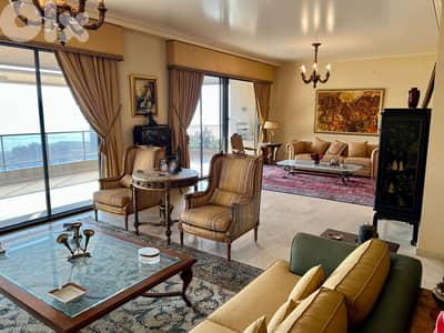 Apartment for sale in Rabieh/View/Furnished