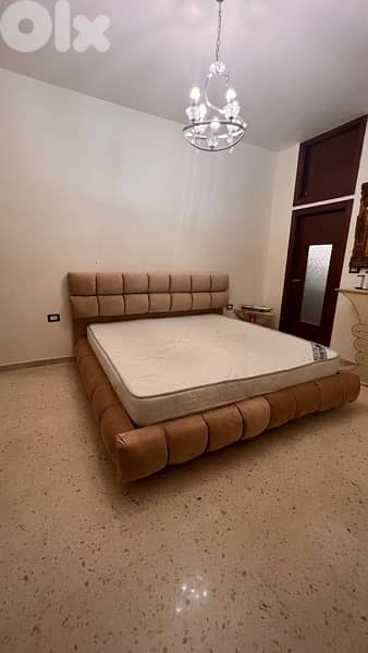 تخت مجوز منجد Double Bed 1