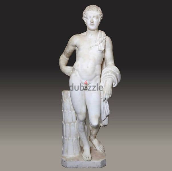 Imposing 19th-century life size Statue 0
