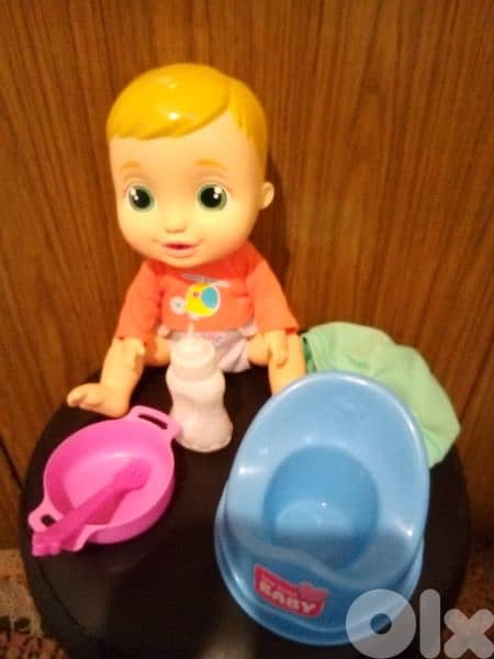 IMC BABY BOY NICK PEQUES PiPi Emotions Voices Toy Drinks+Potty+bottle. 0