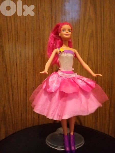 DREAMTOPIA RAINBOW COVE LIGHT UP PRINCESS Barbie doll+Magic Wind Voice 0