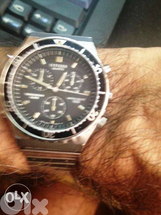 Rare CITIZEN 3530 ( first analogue quartz chronographer ) 0