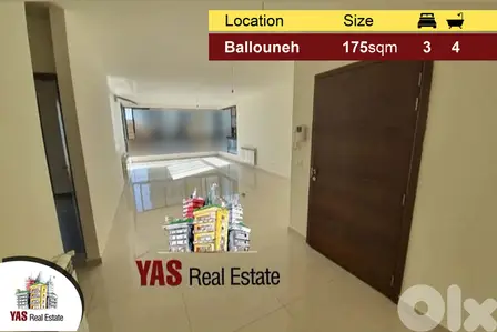 Ballouneh 175m2 | Brand New | luxurious | View |