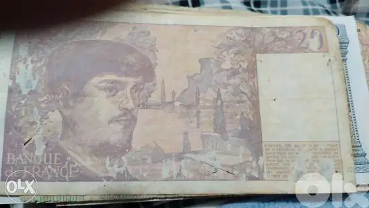 French Franc Banknote