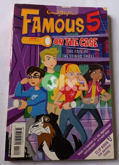2 Stories in 1 book: Famous 5 on the Case by Enid Blyton