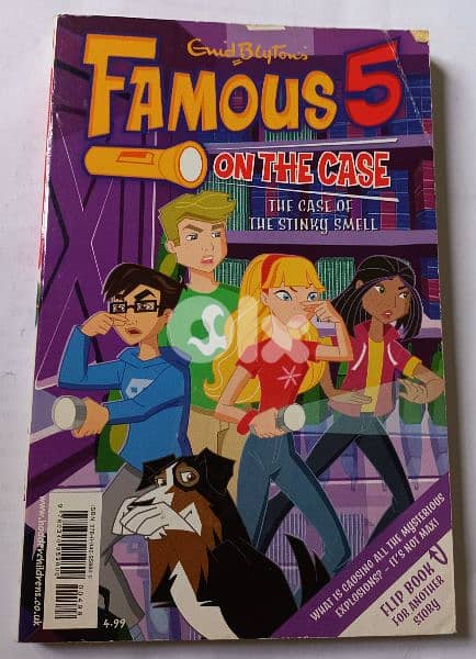 2 Stories in 1 book: Famous 5 on the Case by Enid Blyton 0