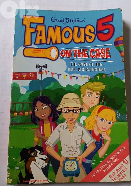 2 Stories in 1 book: Famous 5 on the Case by Enid Blyton 1
