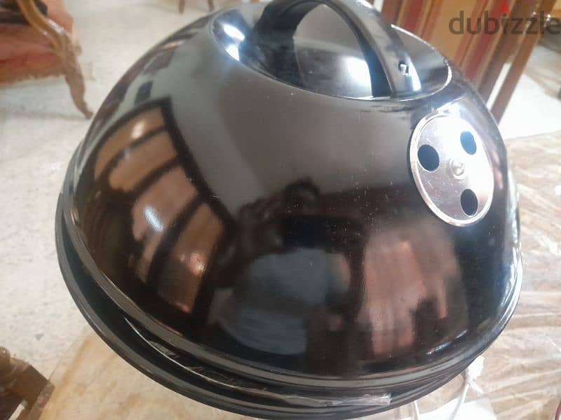 Mini charcoal grill 3