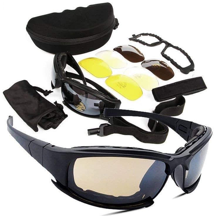 ORIGINAL Daisy X7 polarized sunglasses military Tactical Goggles men 7