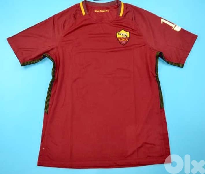 Roma totti signed printing retirement special edition nike jersey ٢٠١٧ 1