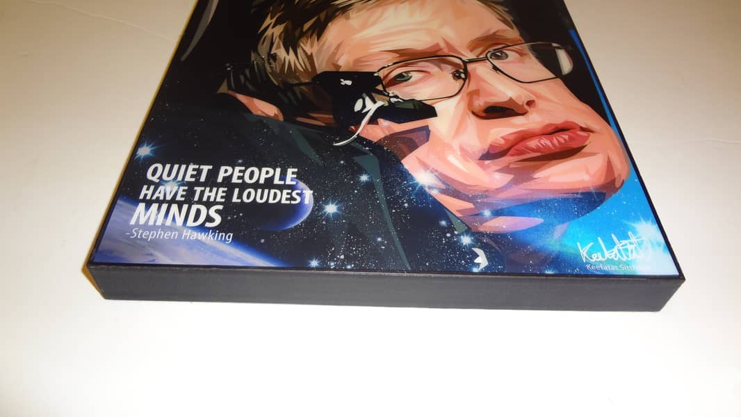 Stephen Hawking funko pop wall mountable photo frame 26*26cm 1