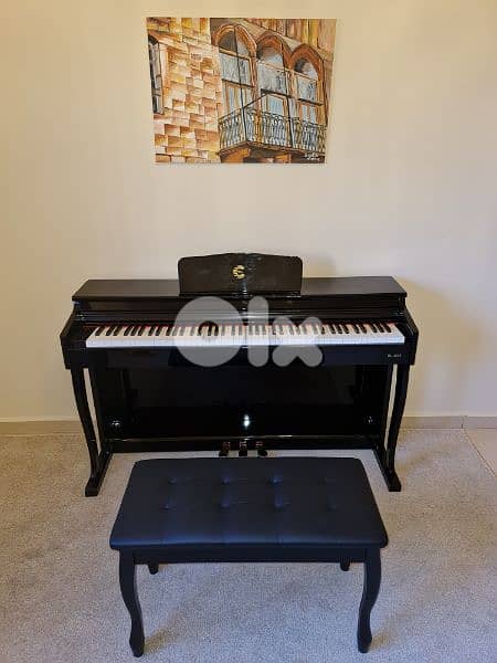 Piano Digital Cpro. New hamer keys 900 voices 70p styles . . . 0