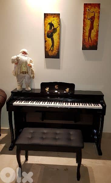 Piano Digital Cpro. New hamer keys 900 voices 70p styles . . . 8