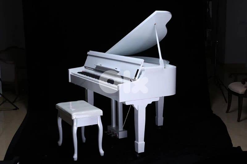 Piano Digital Grand White colour Hamer keys 256 voices 0