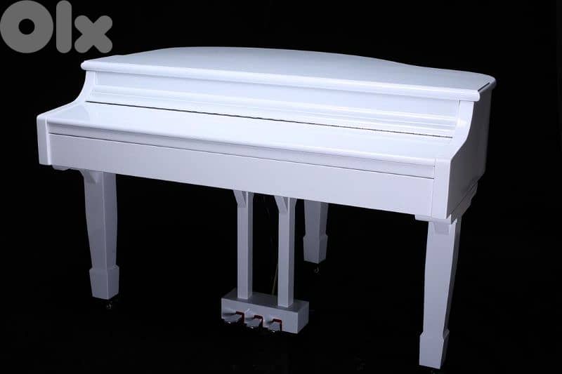 Piano Digital Grand White colour Hamer keys 256 voices 2