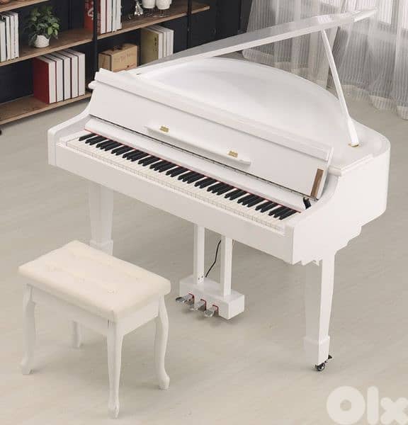 Piano Digital Grand White colour Hamer keys 256 voices 3