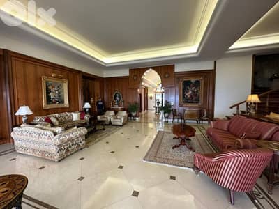 Luxurious Villa In Ain Saadeh 2000 Sqm فيلا للبيع في عين سعادة