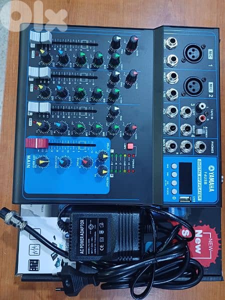 mixer 4ch with usb bluetooth 2