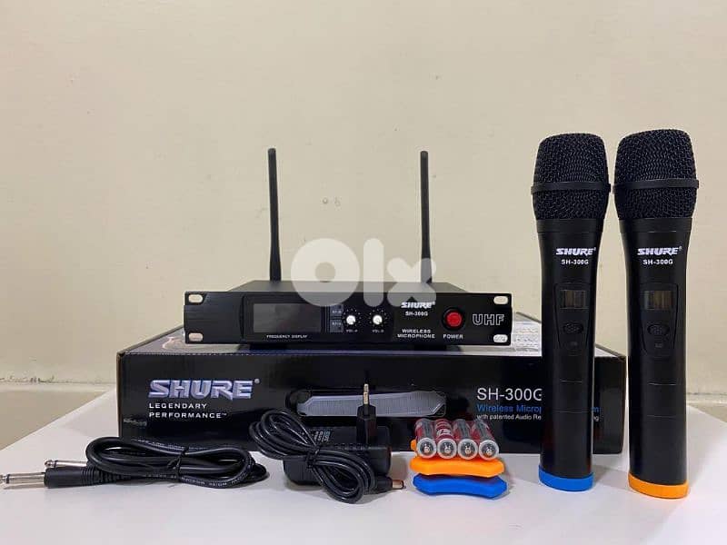 shure 2 mic wireless new in box 1