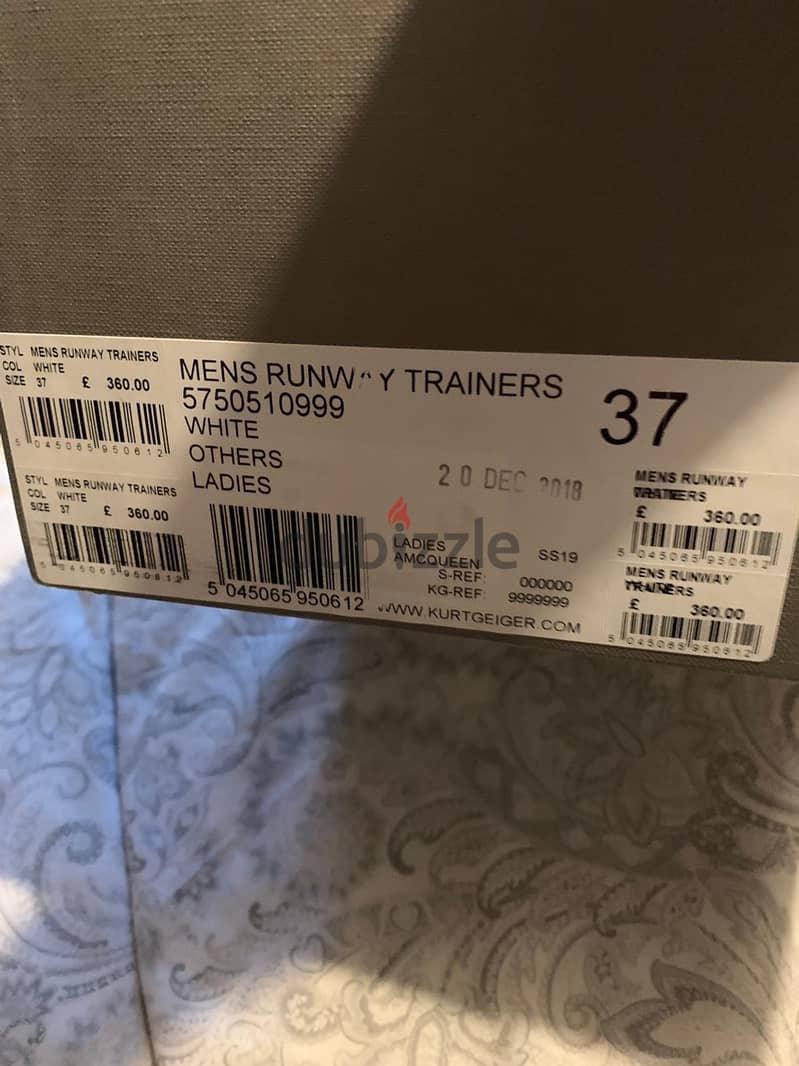 40% OFF Original Alexander Mcqueen 76969O37 5