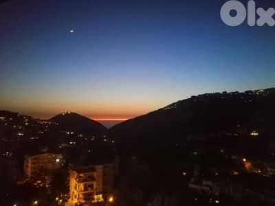 110m2 apartment+mountain view for sale in Baabdat - شقة بعبدات 110m2 apartment+mountain view for sale in Baabdat - شقة بعبدات